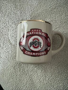2002 National Champions Gold-Trim Ceramic Mug